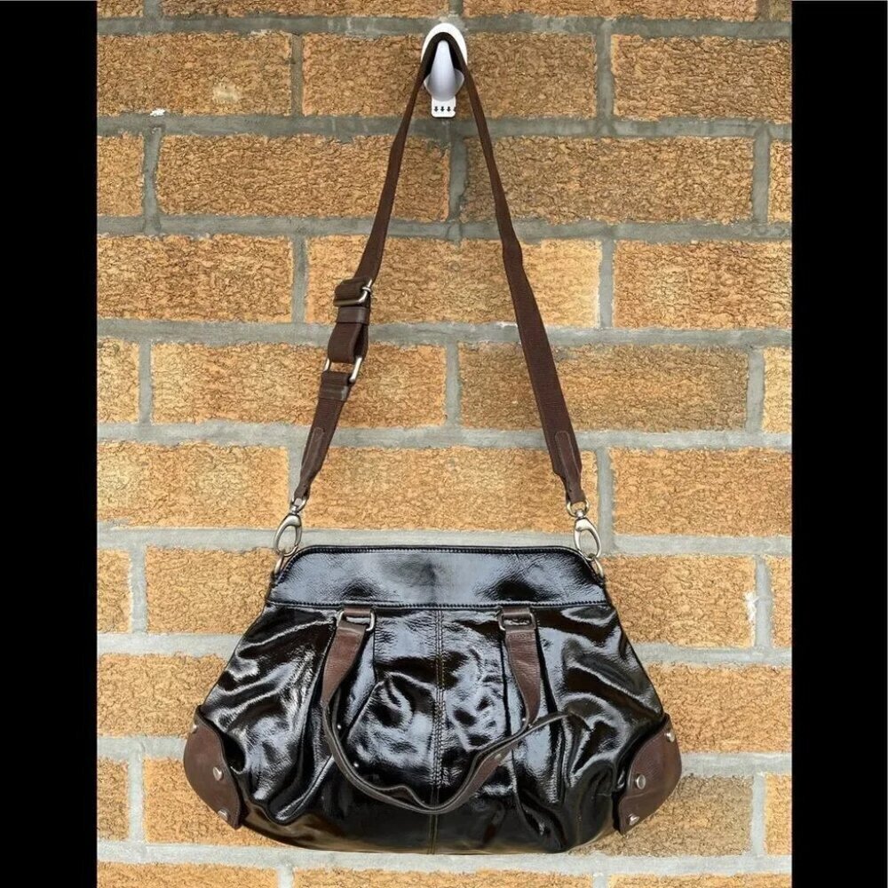 Marni patent leather handbag